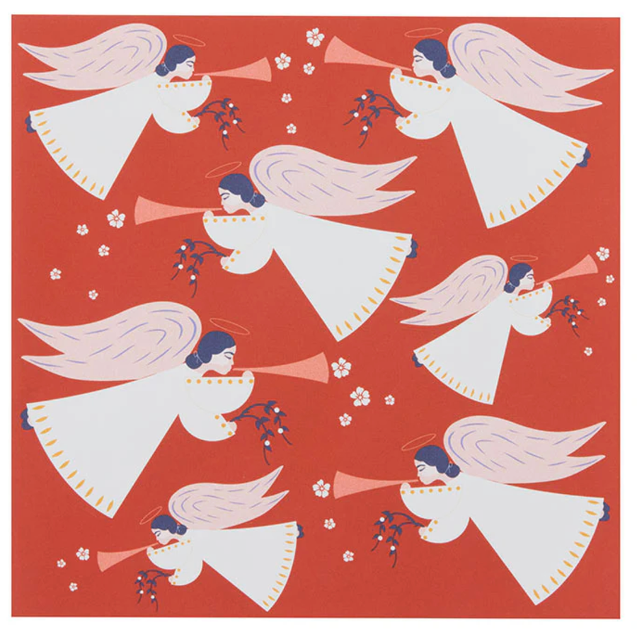 Papirservietter 20x20cm Flying Angels Scarlet 50 stk.