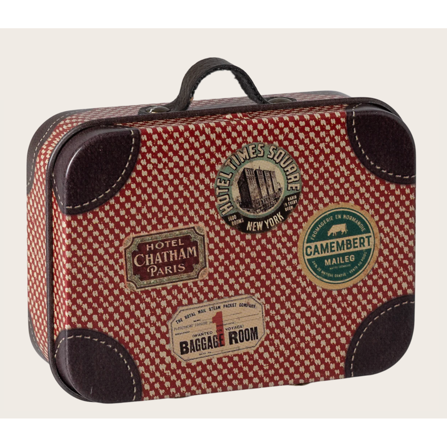 Metal kuffert - Rød