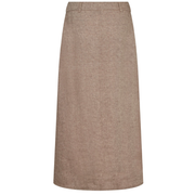 Jolanda Regular Fit nederdel - brun