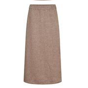 Jolanda Regular Fit nederdel - brun