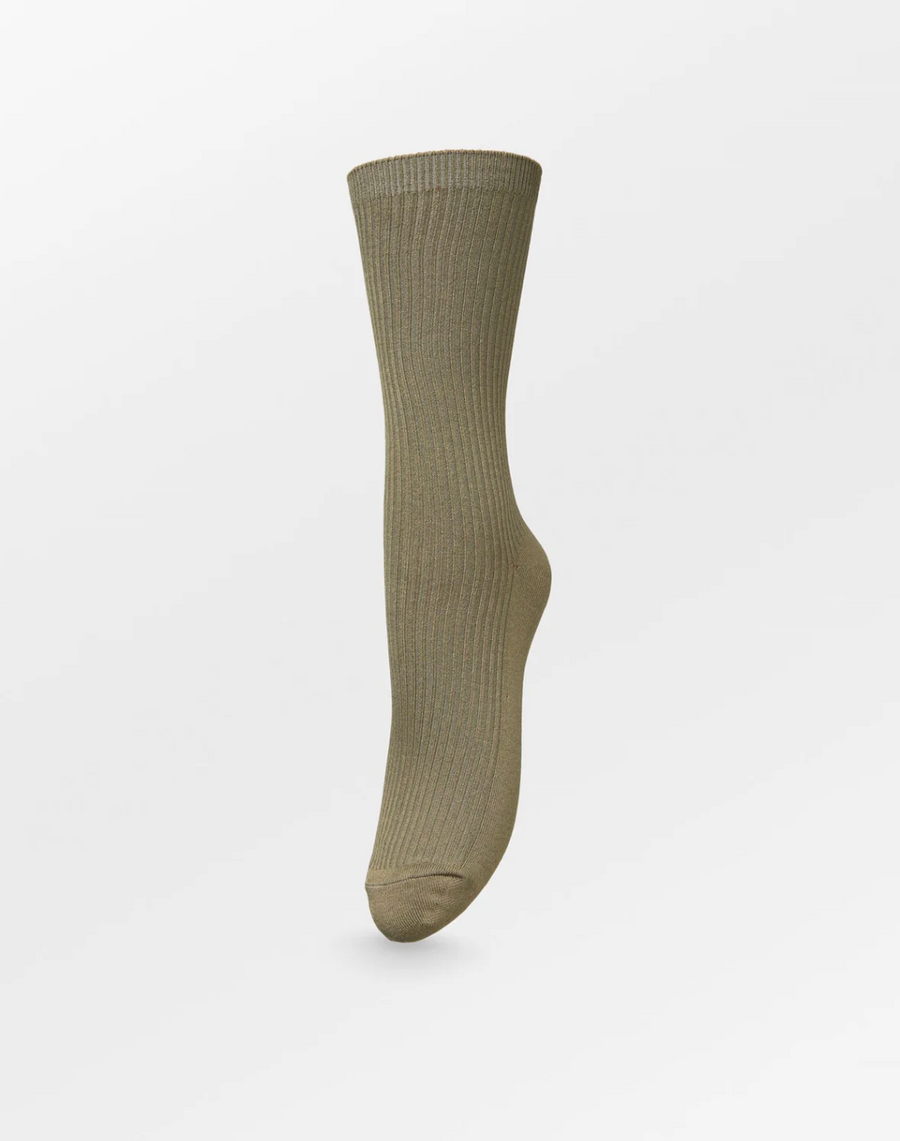Telma Solid Sock - Burnt Olive