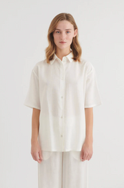 Carina Oversized Shirt - Hvid