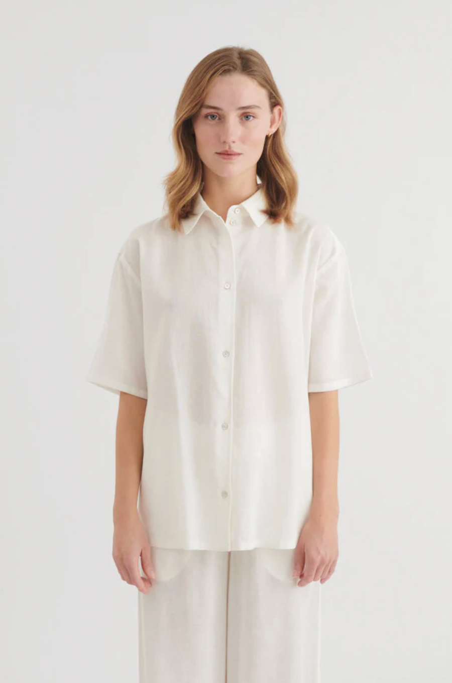 Carina Oversized Shirt - Hvid