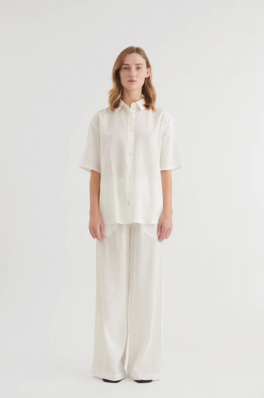 Carina Oversized Shirt - Hvid
