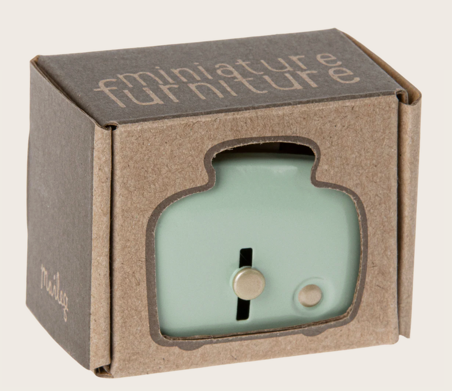 Miniature brødrister med brød - Mint