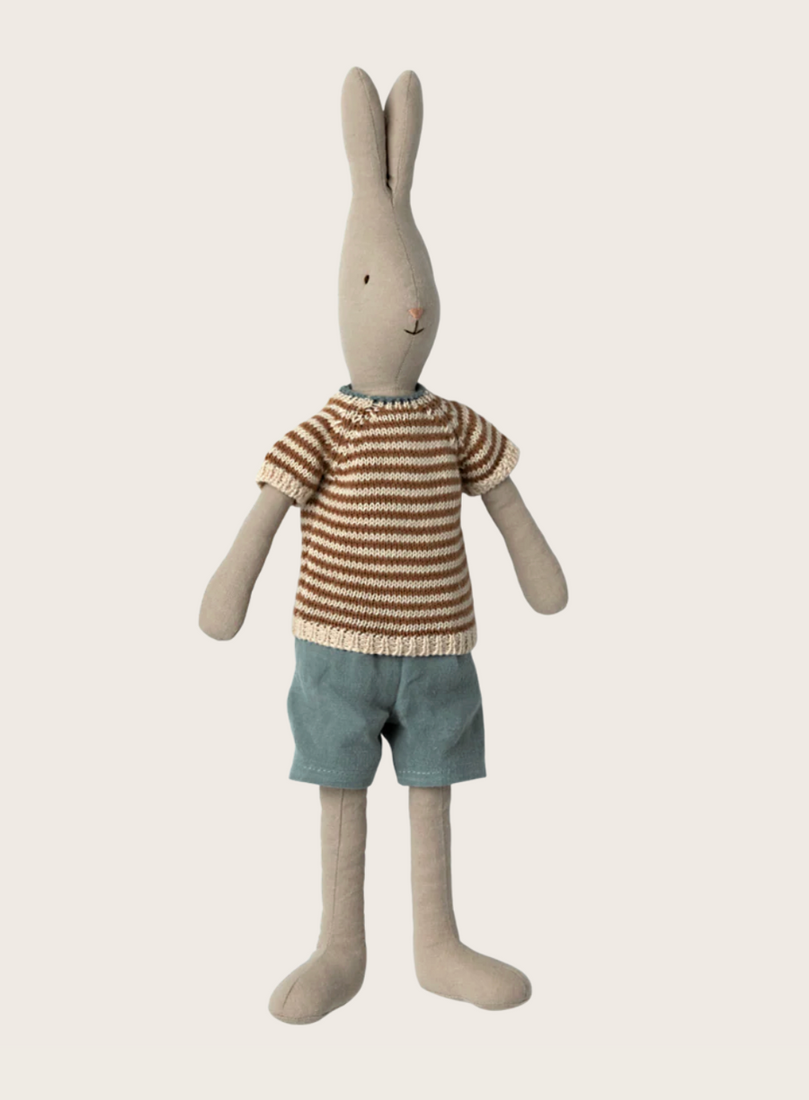 Hare, størrelse 3, Klassisk - Strik bluse og shorts