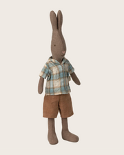 Hare størrelse 2, Brun - Bluse og shorts