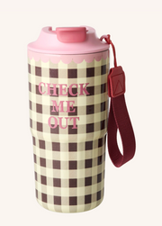 Termokop i rustfrit stål Check Me Out - 550 ml