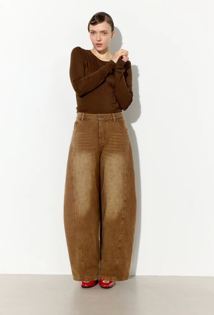 Renata Barrel jeans