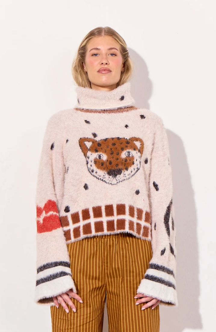 Kitti strikbluse