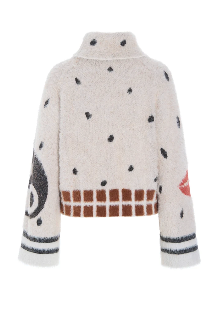 Kitti strikbluse