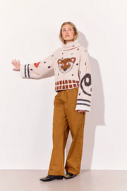 Kitti strikbluse
