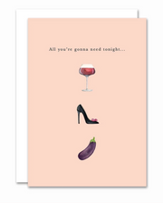 ALL YOU NEED - Foldet kort