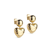 Enamel Øreringe - Poma Heart