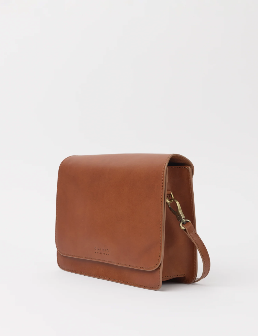 Audrey Classic Leather Cognac