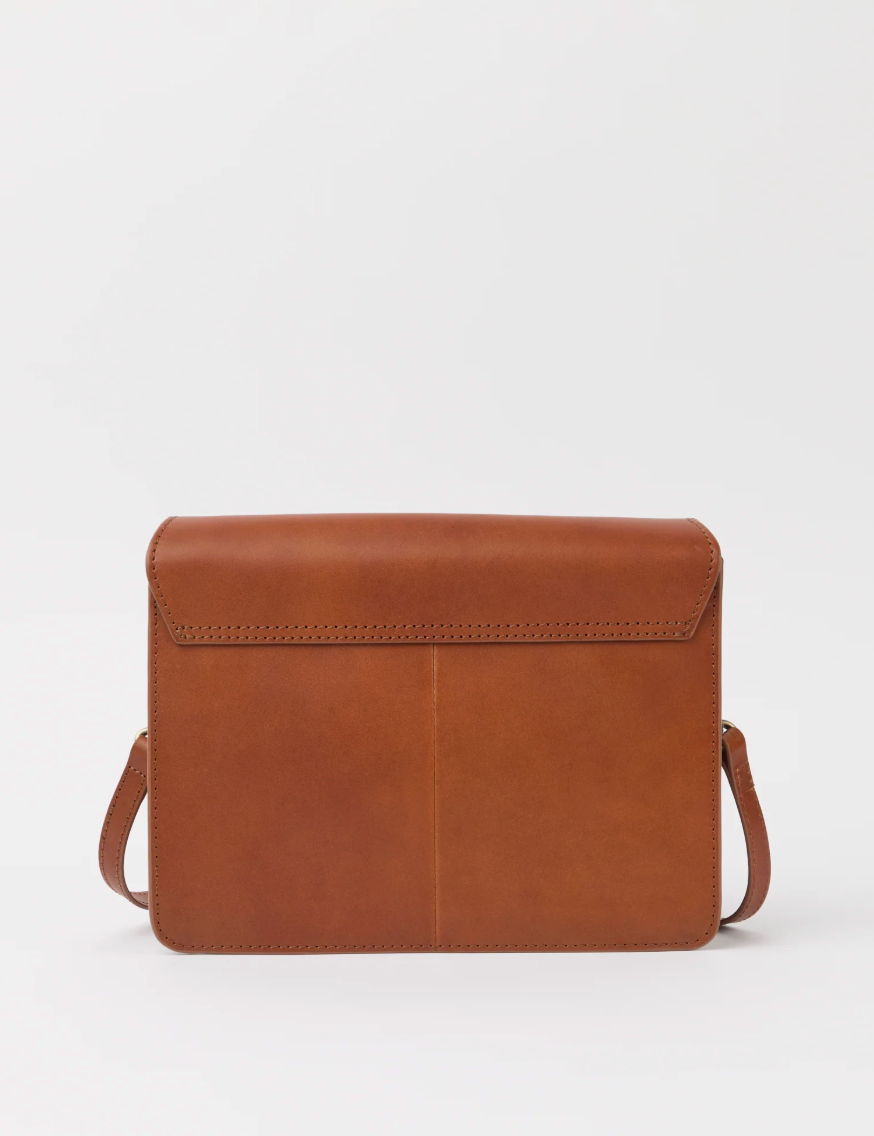 Audrey Classic Leather Cognac