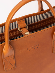 Jackie Cognac Classic Leather