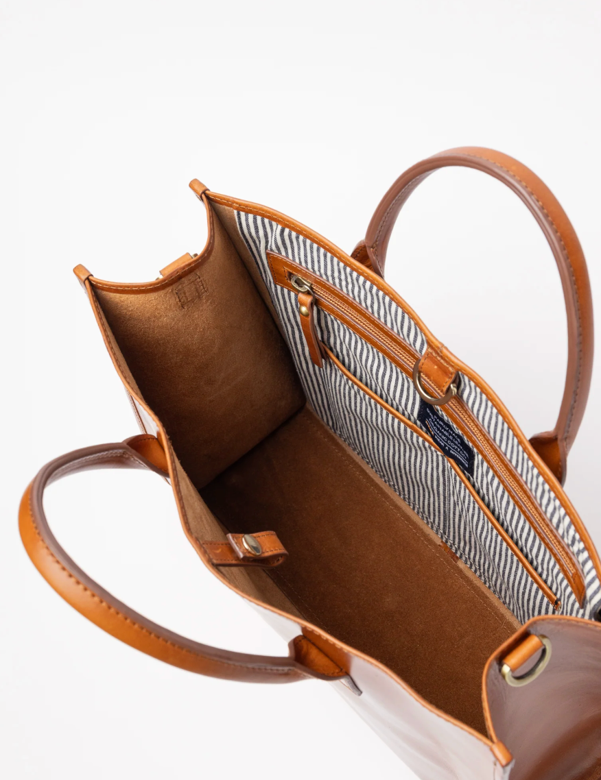 Jackie Cognac Classic Leather