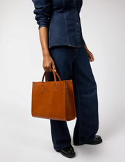 Jackie Cognac Classic Leather
