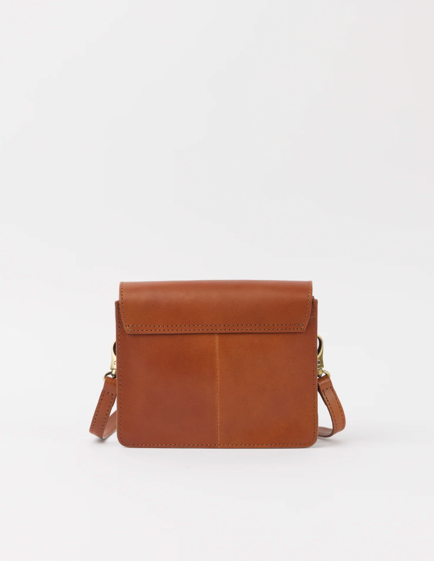 Audrey Mini Classic Leather Cognac