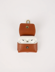 Airpods Case Cognac Leather