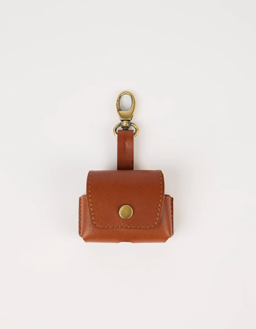 Airpods Case Cognac Leather