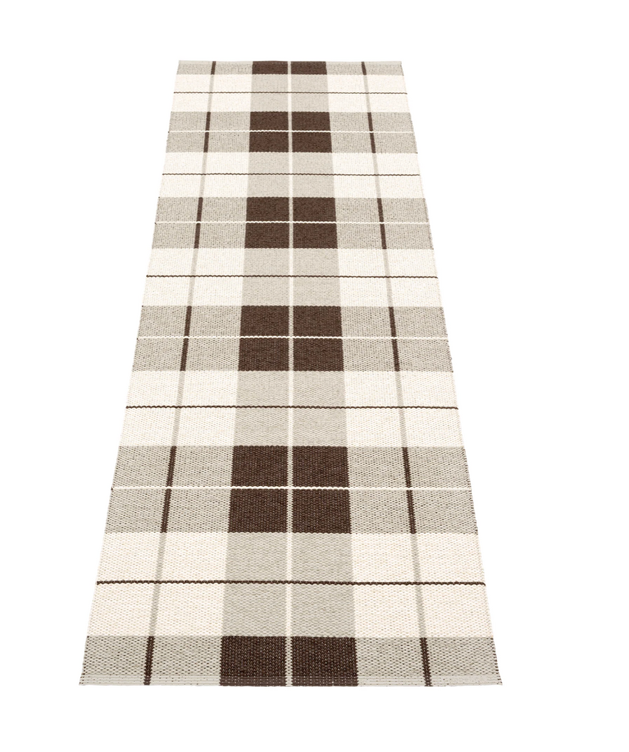 Ed - Dark brown/Linen
