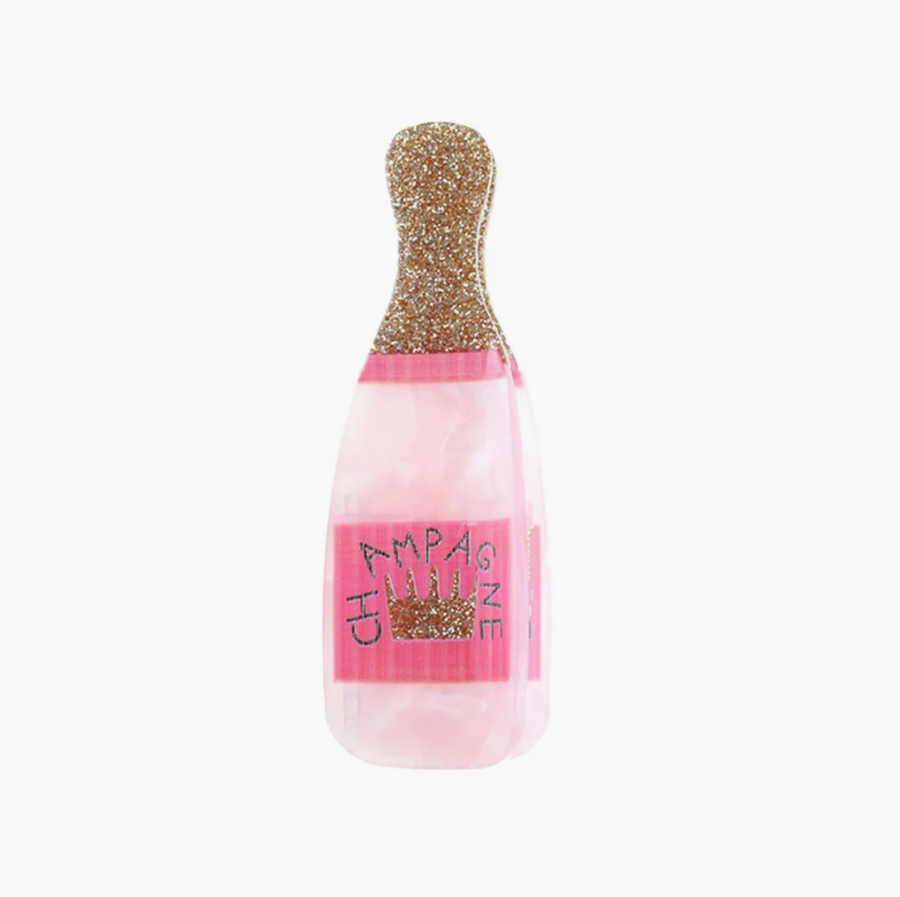 Champagne Hårklemme - Lyserød/Pink