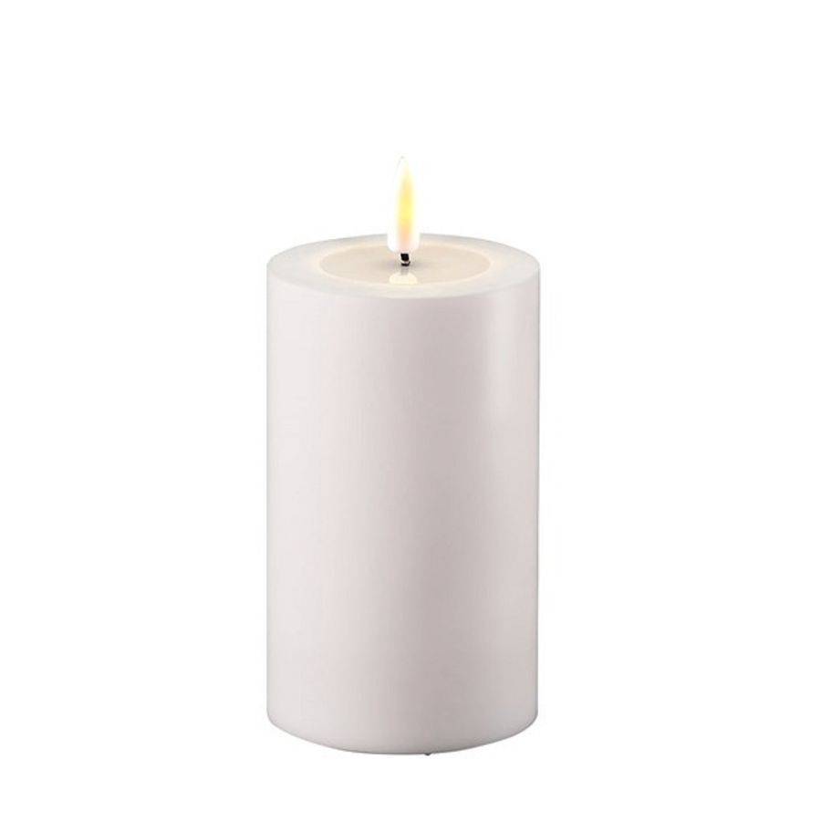 Udendørs LED Bloklys | Vejrbestandige og Naturtro Lys - 7,5x12,5 - Hvid