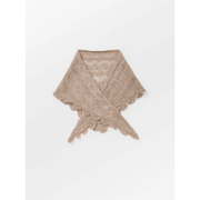 Opany Triangle Scarf Melange Brown