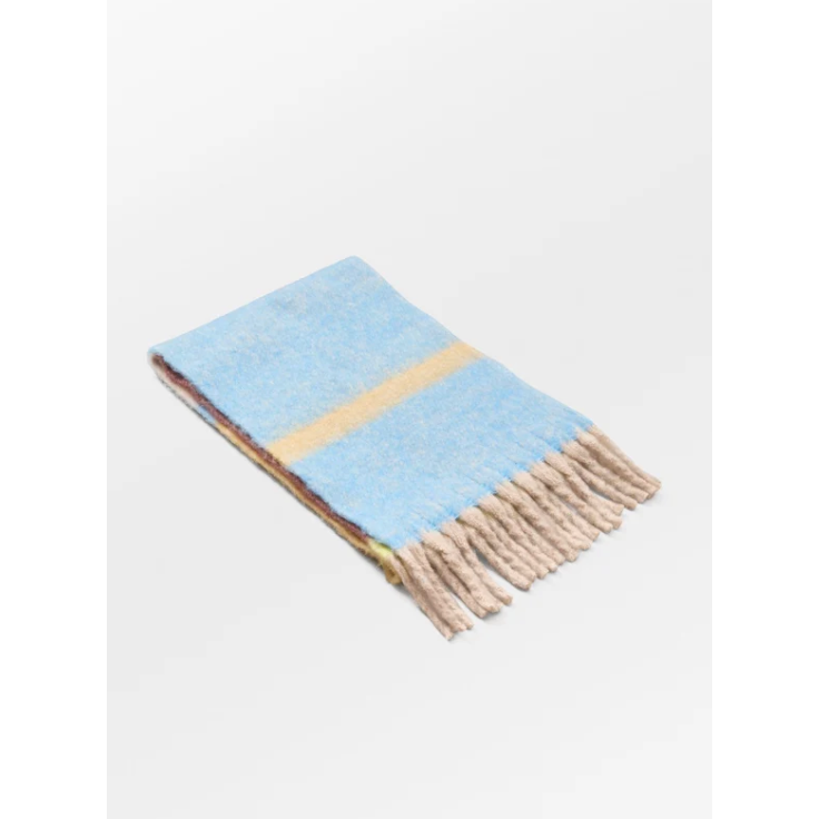 Stripes Bartletta Tørklæde – Azure Blue