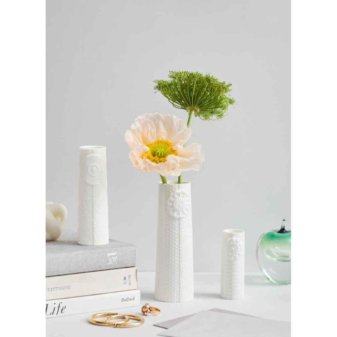 Pipanella - Lines Vase - Micro - Hvid