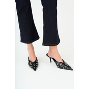 IVY-Johanna Earth Kick Flare Jeans Wash Rinse Vicky