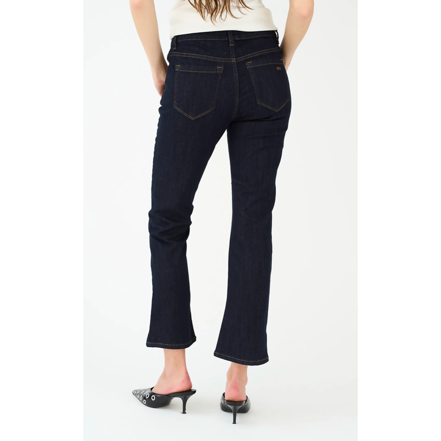 IVY-Johanna Earth Kick Flare Jeans Wash Rinse Vicky
