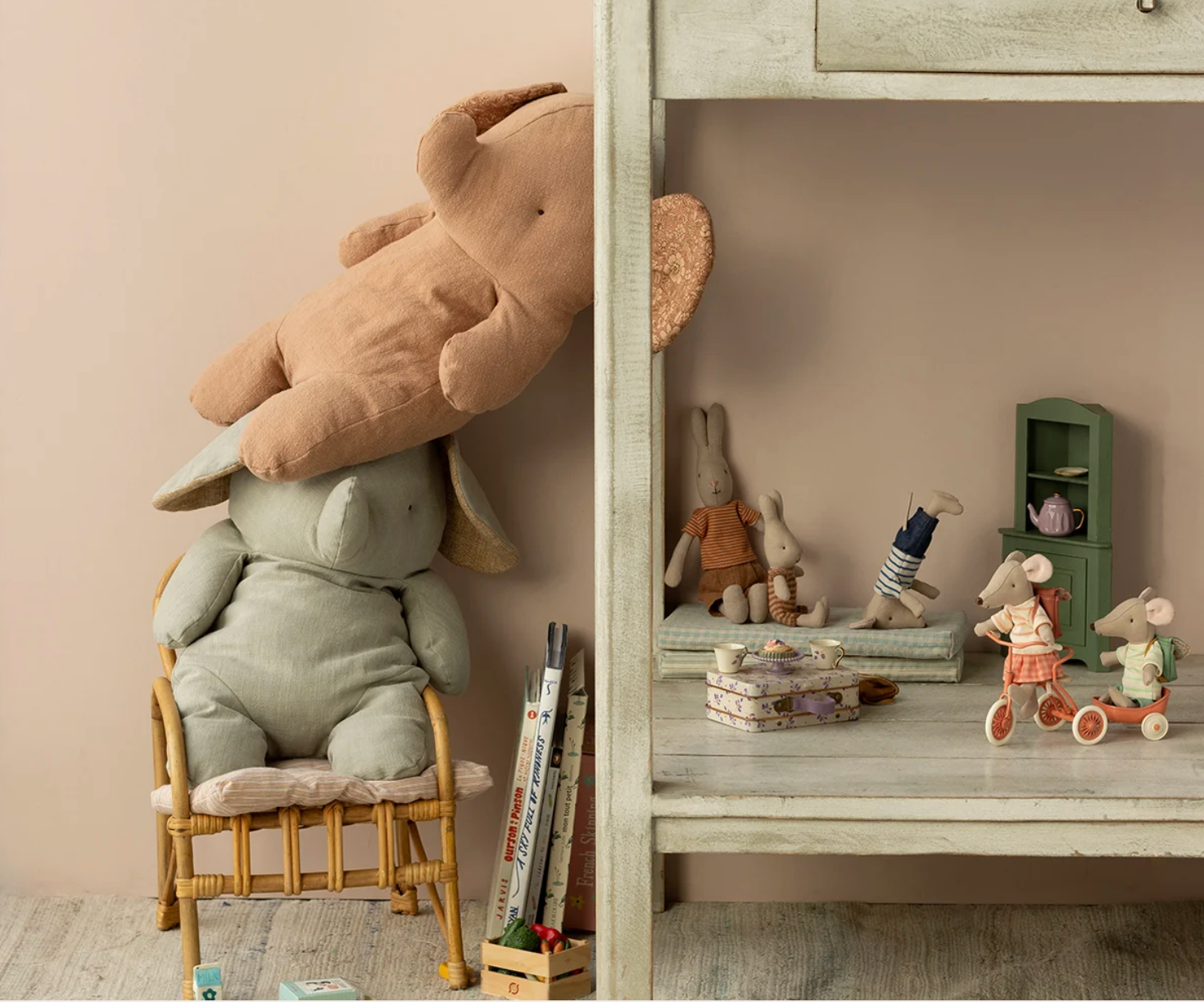 Safari friends, Stor elefant - Pudder