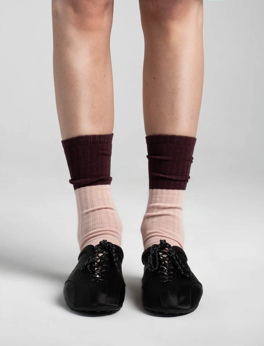 VELIKO PASS Socks - Faded Blush