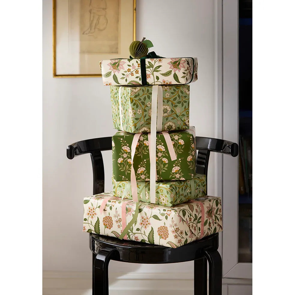 Bungalow Gavepapir Roja 10m Wasabi