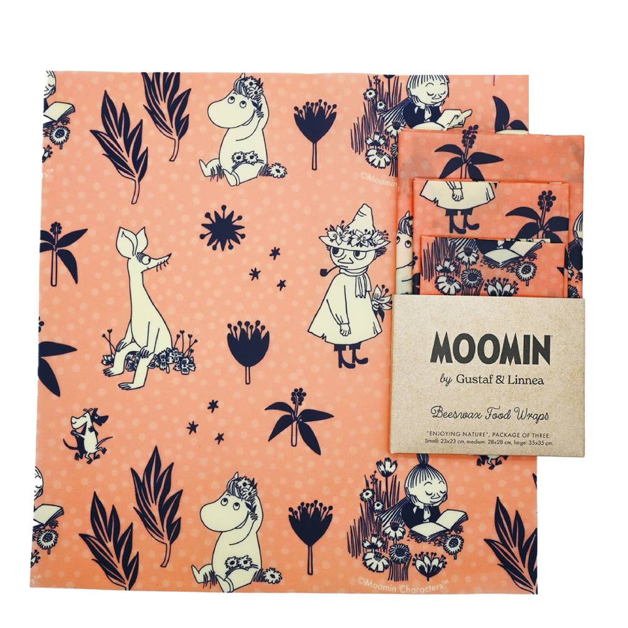 MOOMIN Beeswax Food Wraps - enjoying nature