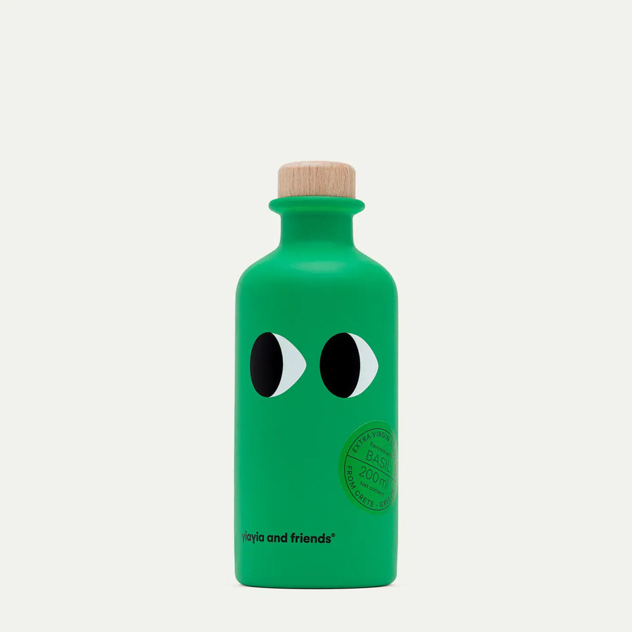 basilikum- Ekstra jomfru olivenolie 200 ml