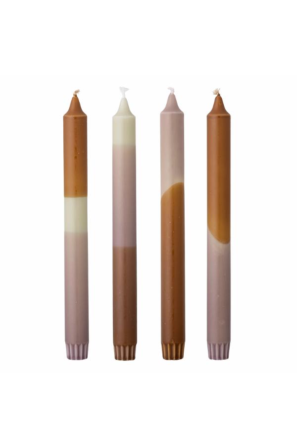 Dip Dye Stearinlys - 1 stk