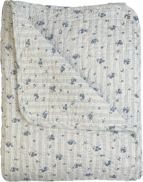 Vattæppe Ethnic, Rosalie-French Blue, 140x180 cm