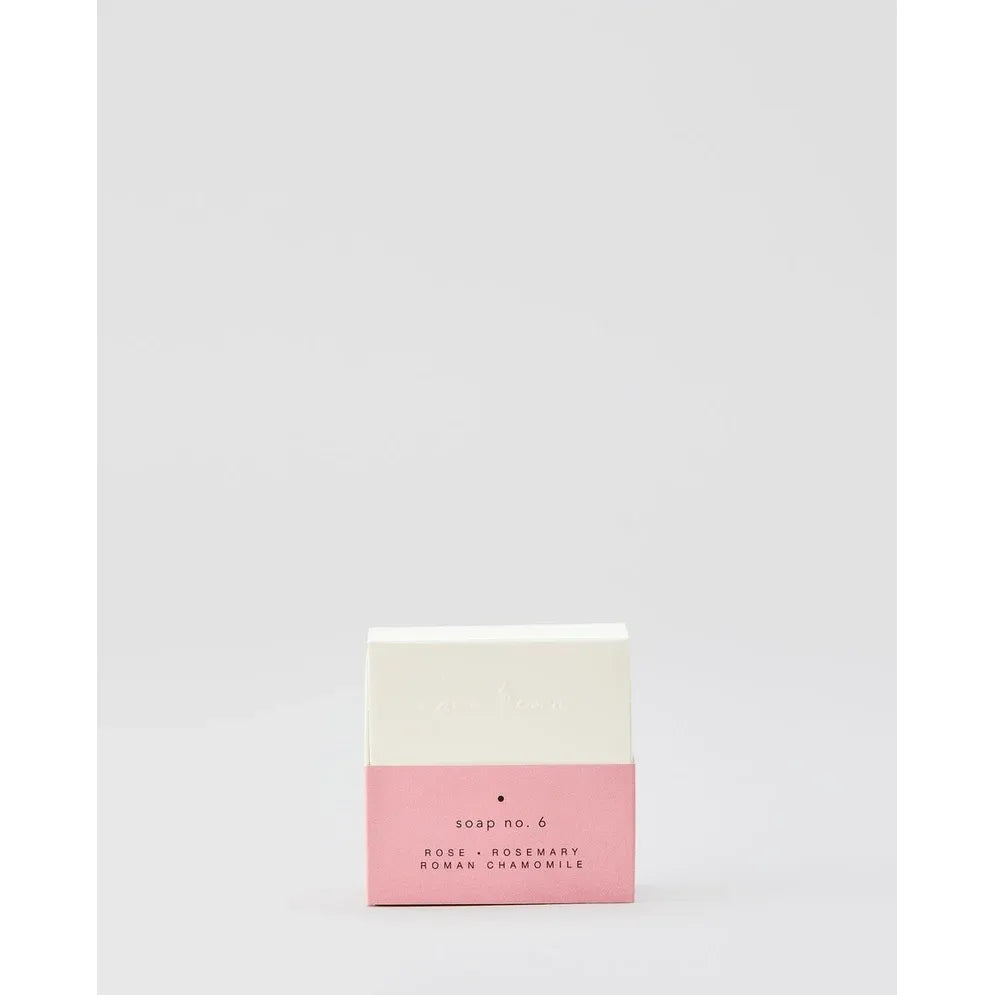 Sæbe nr. 6 | ROSE, ROSEMARY, ROMAN CHAMOMILE