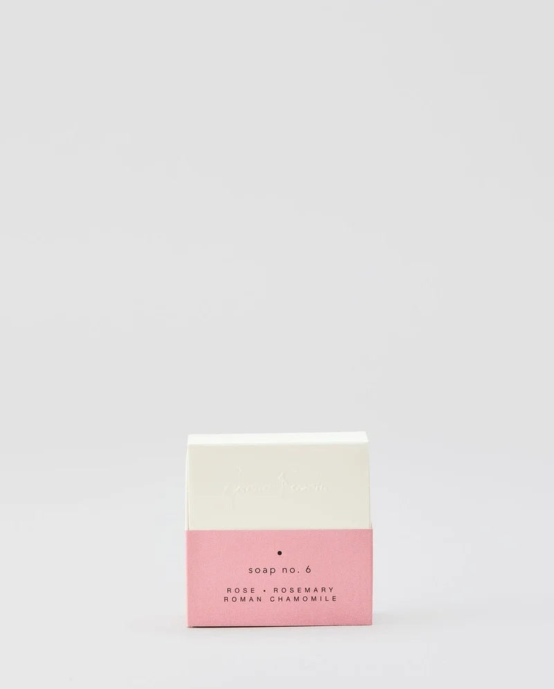 Sæbe nr. 6 | ROSE, ROSEMARY, ROMAN CHAMOMILE