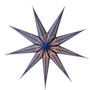Papirstjerne Starlight 80 cm – Indigo
