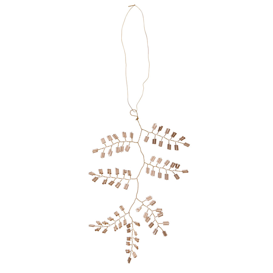 Perleornament Gren H14 cm – Mio Champagne