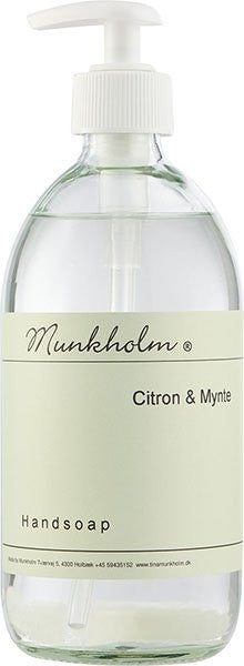 Munkholm - Flydende sæbe - Citron/mynte