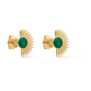 Enamel - Ørestik - Soleil - Petrol Grøn
