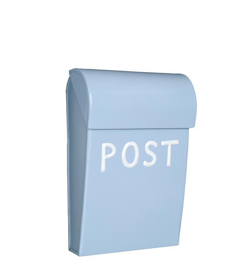 Postkasse - Lyseblå