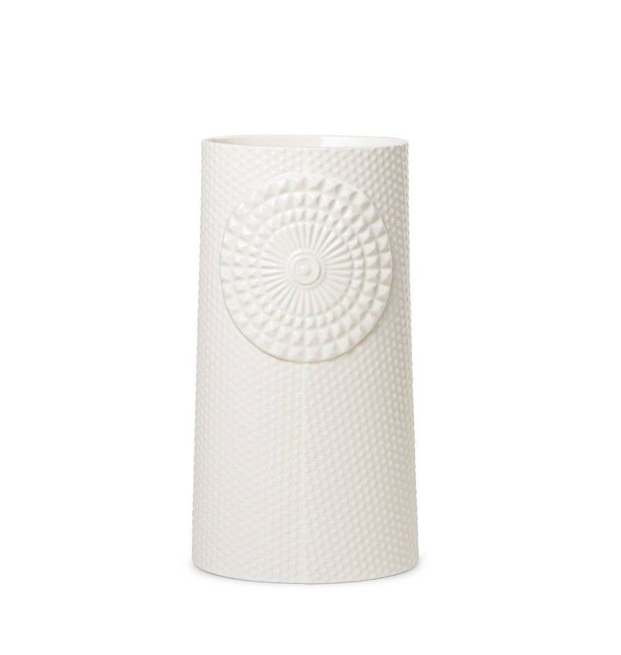 Pipanella - Dot Vase - Oval - Stor - Hvid