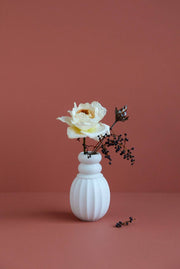 Samsurium - Pearlpuff Vase - Hvid